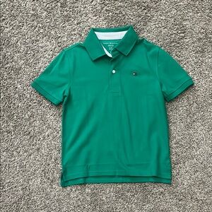 Tommy Hilfiger Green Polo Shirt with Logo